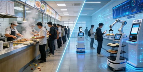 智慧蜕变 校园食堂从“人海战术”到科技创新驱动的后勤管理奇迹